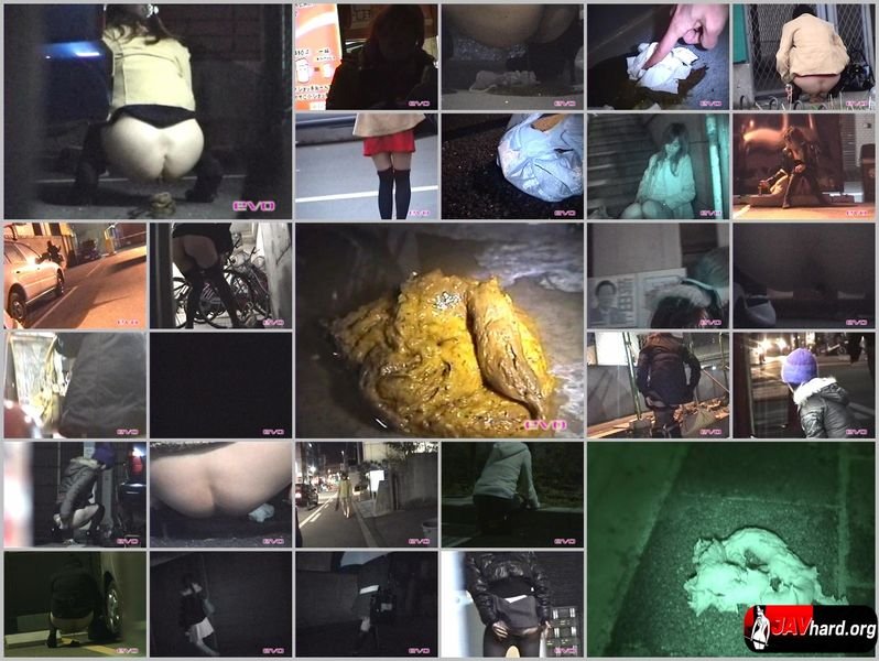 - Drunk Girls In The Streets Puking, Pooping and Pissing [E22-03] (2013, Jade Evo,  Piss,  Voyeur,  エボ・ビジュアル)
