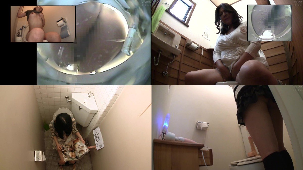 ERDM-105 Hidden Camera Fixed Camera In Women's Toilet, Limited Toilet Masturbation For Beautiful ...