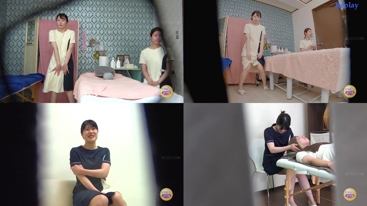 SL-632- New female beautician can't hold it in any longer and pees herself sc01