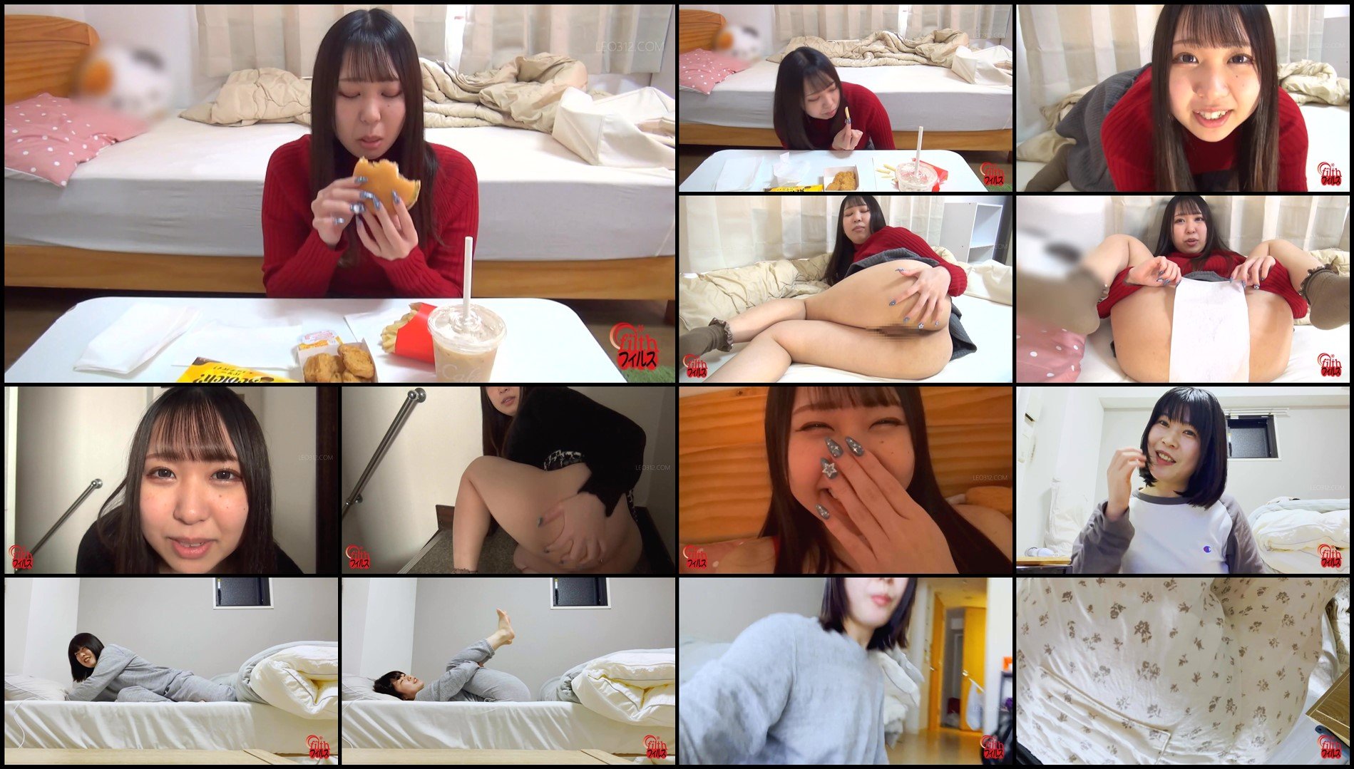 FF-654-Girl's fart taken at home  VOL  13 She captured the farts she usually does at home sc06