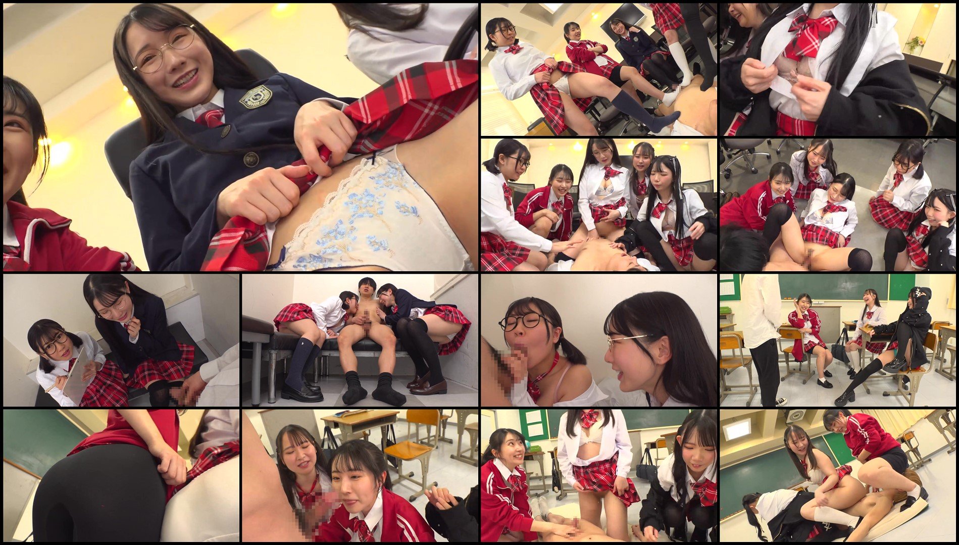 DNJR-160 Female student harem masturbation support academy: Proper ejaculation lessons